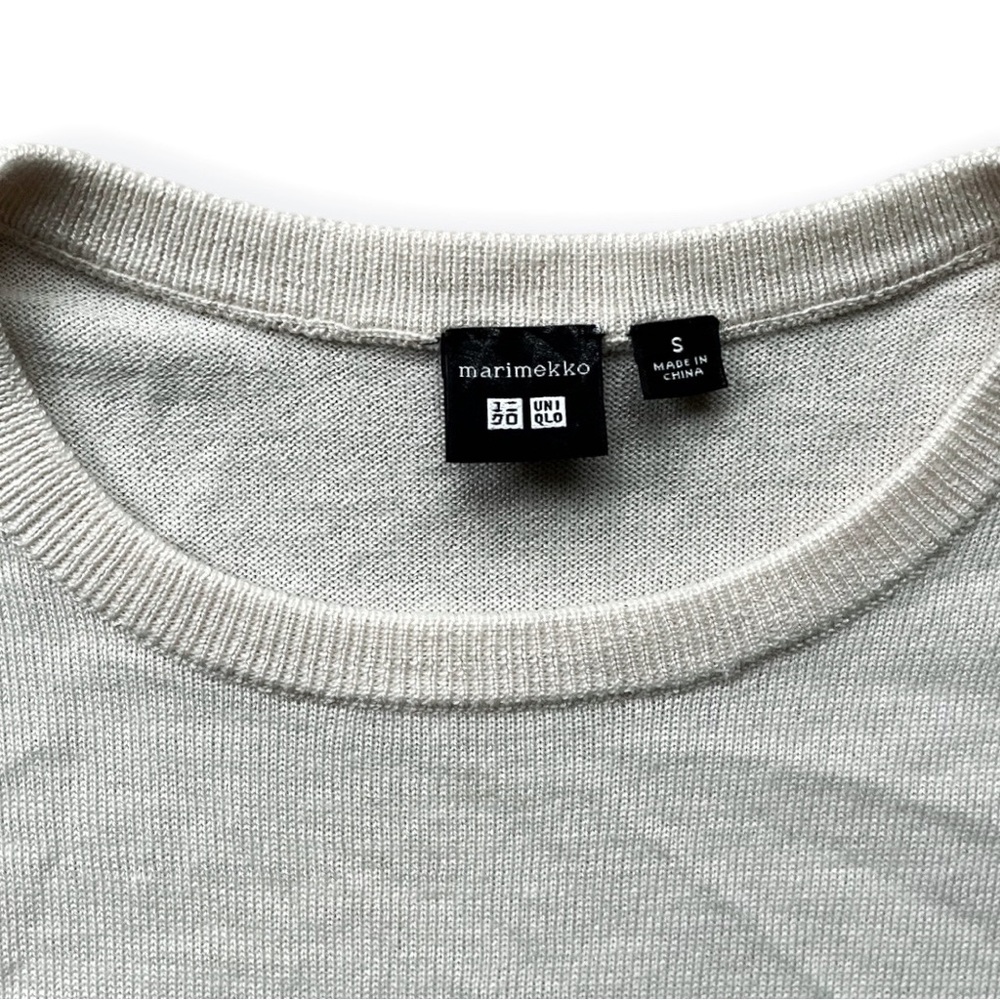 Marimekko Colorblock Pattern Midi Length Dress W/… - image 3